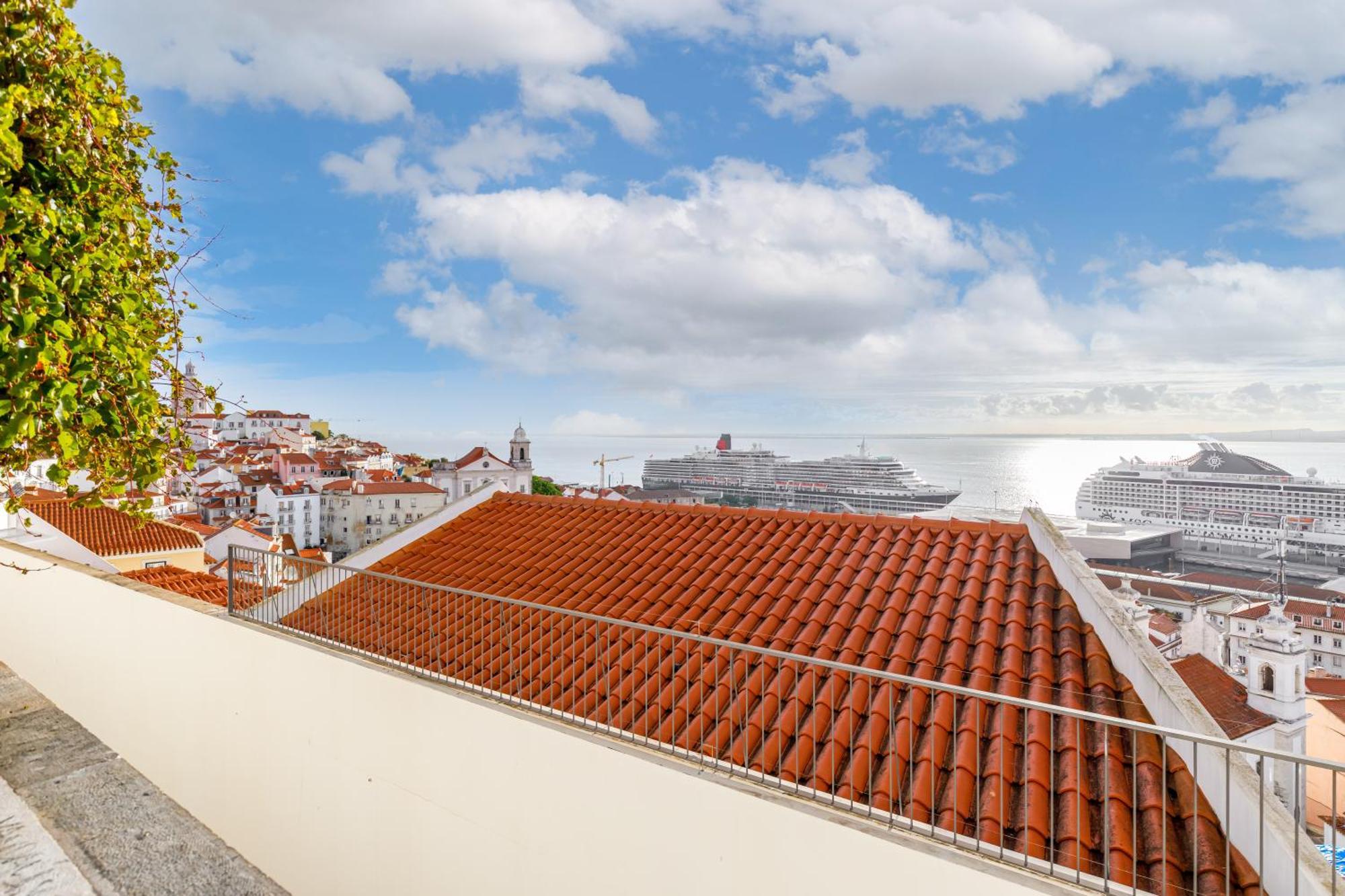 Sublime Apt Medieval Alfama Lisboa Extérieur photo