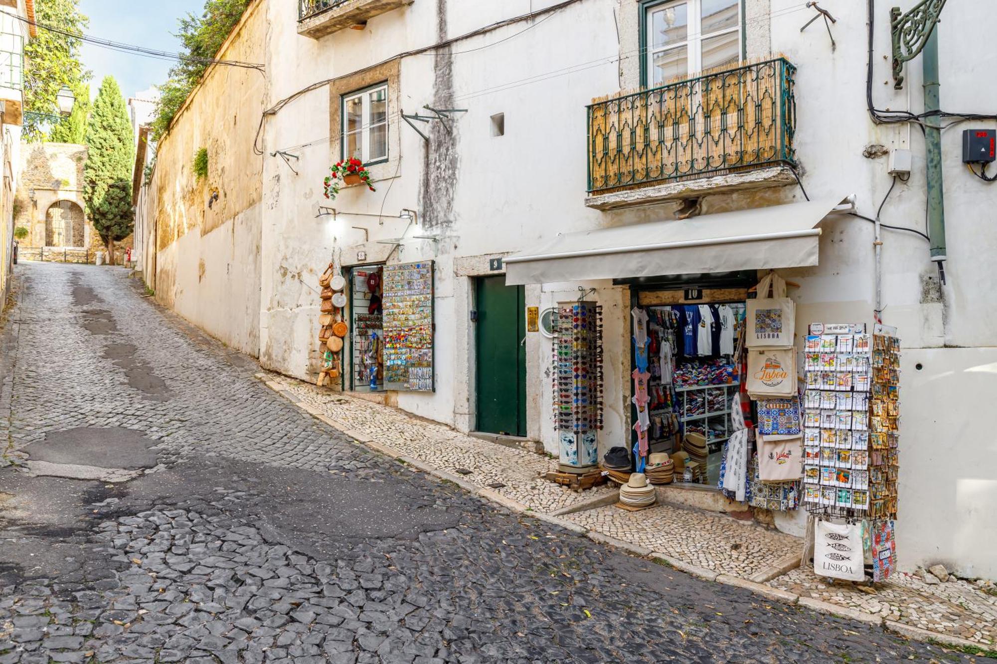 Sublime Apt Medieval Alfama Lisboa Extérieur photo